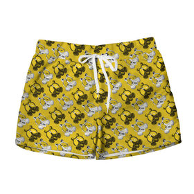 Женские шорты 3D с принтом Breaking Bad в городе Новоалтайск, 100% полиэстер | прямой крой, два кармана без застежек по бокам. Мягкая трикотажная резинка на поясе, внутри которой широкие завязки. Длина до середины бедра | Тематика изображения на принте: br ba | breaking bad | heisenberg | jesse pinkman | vdzagmar | walter white | во все тяжкие | джесси пинкман | уолтер уайт | хайзенберг