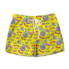 Женские шорты 3D с принтом Heisen Bear в городе Новоалтайск, 100% полиэстер | прямой крой, два кармана без застежек по бокам. Мягкая трикотажная резинка на поясе, внутри которой широкие завязки. Длина до середины бедра | Тематика изображения на принте: br ba | breaking bad | heisenberg | jesse pinkman | vdzagmar | walter white | во все тяжкие | джесси пинкман | уолтер уайт | хайзенберг