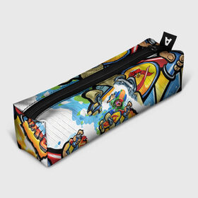 Пенал 3D с принтом Brawl Stars (skateboard) в городе Новоалтайск, 100% полиэстер | плотная ткань, застежка на молнии | Тематика изображения на принте: cd project red | cyberpunk 2077 | keanu reeves | samurai | киану ривз | киберпанк 2077 | самураи