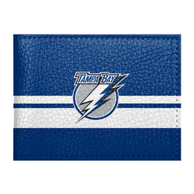 Обложка для студенческого билета с принтом TAMPA BAY LIGHTING в городе Новоалтайск, натуральная кожа | Размер: 11*8 см; Печать на всей внешней стороне | Тематика изображения на принте: hockey | logo | nhl | sport | tampa | tampa bay | team | usa | линии | логотип | нхл | спорт | сша | тампа | тампа бэй | хоккей