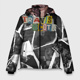 Мужская зимняя куртка 3D с принтом Travis Scott photo в городе Новоалтайск, верх — 100% полиэстер; подкладка — 100% полиэстер; утеплитель — 100% полиэстер | длина ниже бедра, свободный силуэт Оверсайз. Есть воротник-стойка, отстегивающийся капюшон и ветрозащитная планка. 

Боковые карманы с листочкой на кнопках и внутренний карман на молнии. | fashion | logo astroworld | street style | top | travis scott | travis scott history | лого astroworld | мода | топ | трэвис скотт | трэвис скотт история | уличный стиль | фото