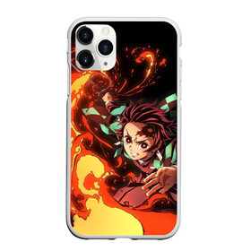 Чехол для iPhone 11 Pro Max матовый с принтом ТАНДЖИРО в городе Новоалтайск, Силикон |  | Тематика изображения на принте: anime | demon slayer | kimetsu no yaiba | аниме | бесконечный поезд | зеницу | иноске | иноске хашибира | клинок | клинок рассекающий демонов | манга | недзуко | незука | незуко | нэзуко | рассекающий демонов | тамаё