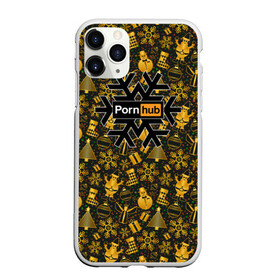 Чехол для iPhone 11 Pro матовый с принтом Pornhub(Новый год) в городе Новоалтайск, Силикон |  | Тематика изображения на принте: рождественскую коллекцию