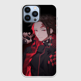 Чехол для iPhone 13 Pro Max с принтом КЛИНОК ТАНДЖИРО в городе Новоалтайск,  |  | Тематика изображения на принте: anime | demon slayer | kimetsu no yaiba | аниме | бесконечный поезд | зеницу | иноске | иноске хашибира | клинок | клинок рассекающий демонов | манга | недзуко | незука | незуко | нэзуко | рассекающий демонов | тамаё