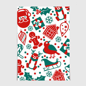 Постер Дух Рождества и Нового Года: в городе Новоалтайск, 100% бумага
 | бумага, плотность 150 мг. Матовая, но за счет высокого коэффициента гладкости имеет небольшой блеск и дает на свету блики, но в отличии от глянцевой бумаги не покрыта лаком |