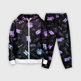Детский костюм 3D с принтом BTS в городе Новоалтайск,  |  | bangtan boys | big hit | bts | bts army | j hope | jimin | jin | jungkook | k pop | kpop | love yourself | map of the soul | rm | suga | v | wings | автограф | бтс | к поп
