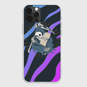 Чехол для iPhone 12 Pro Max с принтом Skate or die в городе Новоалтайск, Силикон |  | skate | style | дизайнерское | для скейтеров | коса | скейт | скейтерское | скелет | стильное | хипстерское | череп | черепа
