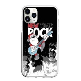 Чехол для iPhone 11 Pro Max матовый с принтом New Year ROCK в городе Новоалтайск, Силикон |  | Тематика изображения на принте: 