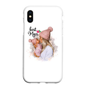 Чехол для iPhone XS Max матовый с принтом Best Mom в городе Новоалтайск, Силикон | Область печати: задняя сторона чехла, без боковых панелей | Тематика изображения на принте: 2021 | best mom | mom | беременность | доченька | дочка | дочке | лучшая мама | люблю маму | любовь | мама | маме | мамочка | мамочке | мамуле | мамуля | пузожитель | рождение ребенка | самая лучшая мама | семья