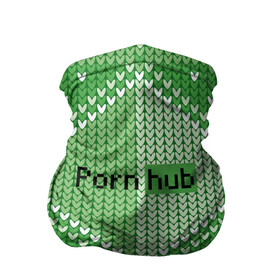 Бандана-труба 3D с принтом PornHub в городе Новоалтайск, 100% полиэстер, ткань с особыми свойствами — Activecool | плотность 150‒180 г/м2; хорошо тянется, но сохраняет форму | cool | fashion | green | hype | pattern | rdmerryhab | зеленый | круто | мода | узор | хайп