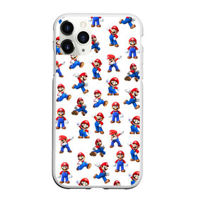 Чехол для iPhone 11 Pro матовый с принтом Mario в городе Новоалтайск, Силикон |  | mario | mario brothers | old game | retro game | super mario | super mario bros | super mario odyssey | водопроводчик | девочкам | детям | классика | мальчикам | марио | персонажи игр | рабочий | ретро игры | старые игры | супер ма