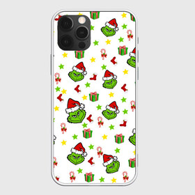 Чехол для iPhone 12 Pro Max с принтом Гринч в городе Новоалтайск, Силикон |  | 2021 | год быка | гринч | девочка | дед мороз | елка | леденец | мальчик | мультфильм гринч | новогодняя | носок | олень | подарок | праздник | ребенку | рождественская | с гринчем | с новым годом | санта
