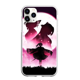 Чехол для iPhone 11 Pro матовый с принтом Столп Бабочки в городе Новоалтайск, Силикон |  | Тематика изображения на принте: anime | demon slayer | kimetsu no yaiba | агацума | аниме | бесконечный поезд | дыхание воды | зеницу | иноске | иноске хашибира | клинок | клинок рассекающий демонов | манга | недзуко | незука | незуко | нэзуко