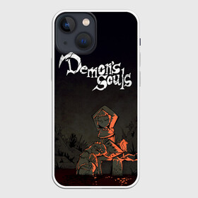Чехол для iPhone 13 mini с принтом Demons souls в городе Новоалтайск,  |  | dark souls | demon souls | demons souls | demons souls remastered | git gud | гит гуд | дарк соулз | демон соулз