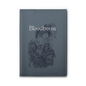 Обложка для автодокументов с принтом Bloodborne в городе Новоалтайск, натуральная кожа |  размер 19,9*13 см; внутри 4 больших “конверта” для документов и один маленький отдел — туда идеально встанут права | dark souls | demon souls | demons souls | demons souls remastered | git gud | гит гуд | дарк соулз | демон соулз