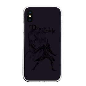 Чехол для iPhone XS Max матовый с принтом Demons Souls в городе Новоалтайск, Силикон | Область печати: задняя сторона чехла, без боковых панелей | dark souls | demon souls | demons souls | demons souls remastered | git gud | гит гуд | дарк соулз | демон соулз