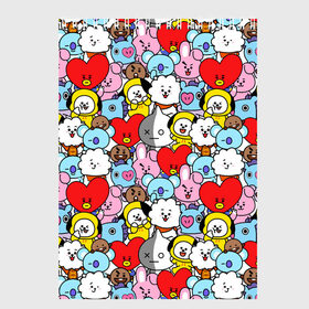 Скетчбук с принтом BT21 / BTS в городе Новоалтайск, 100% бумага
 | 48 листов, плотность листов — 100 г/м2, плотность картонной обложки — 250 г/м2. Листы скреплены сверху удобной пружинной спиралью | army | bt 21 | bt21 | bts | chimmy | cooky | koya | mang | rj | shooky | tata | van | арджей | бт21 | бтс | ван | коя | куки | манг | тата | чими | шоки