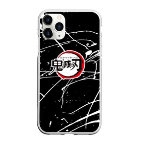 Чехол для iPhone 11 Pro матовый с принтом Demon Slayer Kimetsu no Yaiba в городе Новоалтайск, Силикон |  | anime | demon slayer | аниме | демон | манга | мультик | мультфильм | надпись на японском | танджиро камадо