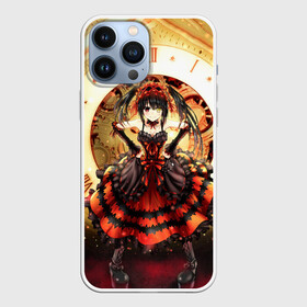 Чехол для iPhone 13 Pro Max с принтом Куруми и часы в городе Новоалтайск,  |  | date a live | saiaku no seirei | время | куруми | куруми токисаки | рандеву с жизнью | токисаки | часы