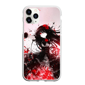 Чехол для iPhone 11 Pro Max матовый с принтом рандеву с жизнью в городе Новоалтайск, Силикон |  | date a live | saiaku no seirei | куруми | куруми токисаки | пистолет | рандеву с жизнью | токисаки