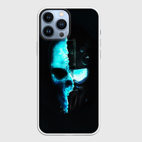 Чехол для iPhone 13 Pro Max с принтом Череп Робот в городе Новоалтайск,  |  | Тематика изображения на принте: braincase | brainpan | cranium | deaths head | pericranium | scalp | skull | голова | граффити | кислота | скейт | скейтер | стена | череп