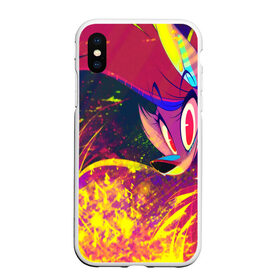 Чехол для iPhone XS Max матовый с принтом Отель Хазбин в городе Новоалтайск, Силикон | Область печати: задняя сторона чехла, без боковых панелей | Тематика изображения на принте: hazbin hotel | mult | аластор | арахнисс | вегги | вокс | даззл | краймини | лилит | люцифер | мультфильм