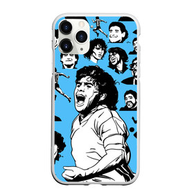Чехол для iPhone 11 Pro матовый с принтом DIEGO MARADONA в городе Новоалтайск, Силикон |  | diego armando maradona | football | архентинос хуниорс | барселона | бока хуниорс | бока хуниорс. | диего армандо марадона | диего марадона | наполи | ньюэллс олд бойз | севилья | футбол