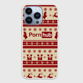 Чехол для iPhone 13 Pro с принтом Pornhub(Новый год) в городе Новоалтайск,  |  | год | новый | рождественскую коллекцию