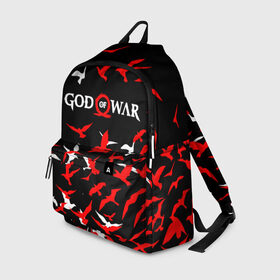 Рюкзак 3D с принтом GOD OF WAR в городе Новоалтайск, 100% полиэстер | лямки с регулируемой длиной, сверху петелька, чтобы рюкзак можно было повесить на вешалку. Основное отделение закрывается на молнию, как и внешний карман. Внутри два дополнительных кармана, один из которых закрывается на молнию. По бокам два дополнительных кармашка | game | god of war | god of war 4 | gods of war | викинги. | год оф вар | год оф вар 4 | игра | рпг