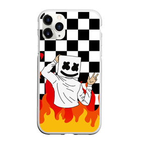 Чехол для iPhone 11 Pro Max матовый с принтом MARSHMELLO в городе Новоалтайск, Силикон |  | Тематика изображения на принте: fortnite | game. | marshmello | music | маршмелло | маршмело | музыка | фортнайт