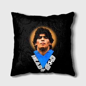 Подушка 3D с принтом Diego Maradona в городе Новоалтайск, наволочка – 100% полиэстер, наполнитель – холлофайбер (легкий наполнитель, не вызывает аллергию). | состоит из подушки и наволочки. Наволочка на молнии, легко снимается для стирки | Тематика изображения на принте: diego | diego armando maradona | legend | maradona | аргентина | диего | король | легенда | марадона | нападающий | полузащитник | футбол | футболист