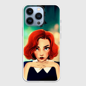 Чехол для iPhone 13 Pro с принтом Ход Королевы в городе Новоалтайск,  |  | beth harmon | chess | queens gambit | the queens gambit | аня тейлор джой | бет хармон | нетфликс | ход королевы | шахматы