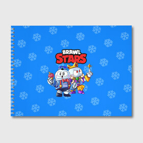 Альбом для рисования с принтом Brawl Stars Лу Дуо в городе Новоалтайск, 100% бумага
 | матовая бумага, плотность 200 мг. | Тематика изображения на принте: 2020 | brawl stars | brawler | christmas | crow | games | king | leon | lou | max | new year | sandy | snow | snowtel | spike | surge | бравл | бравлер | броул ставрс | вольт | ворон | игры | король | леон | лу | макс | новый год | рож
