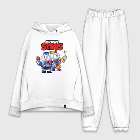 Женский костюм хлопок Oversize с принтом Brawl Stars Лу Дуо в городе Новоалтайск,  |  | 2020 | brawl stars | brawler | christmas | crow | games | king | leon | lou | max | new year | sandy | snow | snowtel | spike | surge | бравл | бравлер | броул ставрс | вольт | ворон | игры | король | леон | лу | макс | новый год | рож