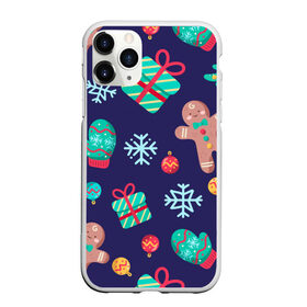 Чехол для iPhone 11 Pro Max матовый с принтом Новогоднее настроение в городе Новоалтайск, Силикон |  | 