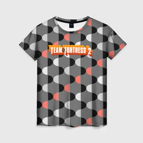 Женская футболка 3D с принтом TEAM FORTRESS 2 (S) в городе Новоалтайск, 100% полиэфир ( синтетическое хлопкоподобное полотно) | прямой крой, круглый вырез горловины, длина до линии бедер | characters | demoman | engineer | heavy | medic | pyro | scout | sniper | soldier | spy | team fortress 2 | инженер | медик | персонажи | поджигатель | подрывник | пулеметчик | разведчик | снайпер | солдат | шпион