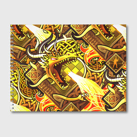 Альбом для рисования с принтом CS GO DRAGON LORE в городе Новоалтайск, 100% бумага
 | матовая бумага, плотность 200 мг. | cs go | cs going | кс го | кс го кейс | кс го скин | скачивать кс. | скины cs go