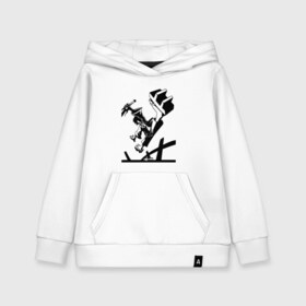 Детская толстовка хлопок с принтом Samurai Champloo - Mugen (Z) в городе Новоалтайск, 100% хлопок | Круглый горловой вырез, эластичные манжеты, пояс, капюшен | champloo | fuu | jin | mugen | samurai champloo | аниме | дзин | манга | муген | мугэн | самурай | самурай тямпуру | самурай чамплу | тямпуру | фуу | чамплу