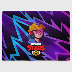 Плед 3D с принтом Джеки Brawl Stars Jacky в городе Новоалтайск, 100% полиэстер | закругленные углы, все края обработаны. Ткань не мнется и не растягивается | anime | brawl | brawl stars | brawlstars | brawl_stars | jacky | panny | аниме | бравл | бравлстарс | девочка | девушка | джеки | джэки | манга