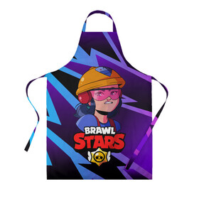 Фартук 3D с принтом Джеки Brawl Stars Jacky в городе Новоалтайск, 100% полиэстер | общий размер — 65 х 85 см, ширина нагрудника — 26 см, горловина — 53 см, длина завязок — 54 см, общий обхват в поясе — 173 см. Принт на завязках и на горловине наносится с двух сторон, на основной части фартука — только с внешней стороны | anime | brawl | brawl stars | brawlstars | brawl_stars | jacky | panny | аниме | бравл | бравлстарс | девочка | девушка | джеки | джэки | манга