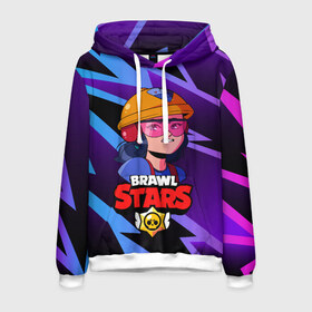 Мужская толстовка 3D с принтом Джеки Brawl Stars Jacky в городе Новоалтайск, 100% полиэстер | двухслойный капюшон со шнурком для регулировки, мягкие манжеты на рукавах и по низу толстовки, спереди карман-кенгуру с мягким внутренним слоем. | anime | brawl | brawl stars | brawlstars | brawl_stars | jacky | panny | аниме | бравл | бравлстарс | девочка | девушка | джеки | джэки | манга