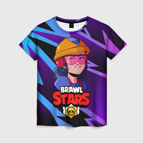 Женская футболка 3D с принтом Джеки Brawl Stars Jacky в городе Новоалтайск, 100% полиэфир ( синтетическое хлопкоподобное полотно) | прямой крой, круглый вырез горловины, длина до линии бедер | anime | brawl | brawl stars | brawlstars | brawl_stars | jacky | panny | аниме | бравл | бравлстарс | девочка | девушка | джеки | джэки | манга