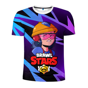 Мужская футболка 3D спортивная с принтом Джеки Brawl Stars Jacky в городе Новоалтайск, 100% полиэстер с улучшенными характеристиками | приталенный силуэт, круглая горловина, широкие плечи, сужается к линии бедра | Тематика изображения на принте: anime | brawl | brawl stars | brawlstars | brawl_stars | jacky | panny | аниме | бравл | бравлстарс | девочка | девушка | джеки | джэки | манга