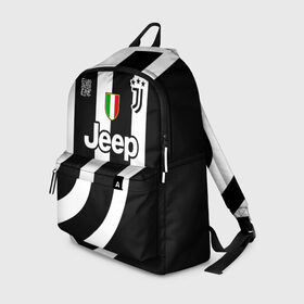 Рюкзак 3D с принтом JUVENTUS в городе Новоалтайск, 100% полиэстер | лямки с регулируемой длиной, сверху петелька, чтобы рюкзак можно было повесить на вешалку. Основное отделение закрывается на молнию, как и внешний карман. Внутри два дополнительных кармана, один из которых закрывается на молнию. По бокам два дополнительных кармашка | juve | juventus | ssrufcclub | лига чемпионов | примера | футбольная | юве футбол | ювентус