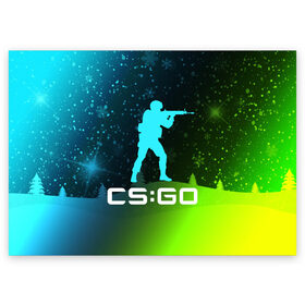 Поздравительная открытка с принтом CS GO | КС ГО - Снежный в городе Новоалтайск, 100% бумага | плотность бумаги 280 г/м2, матовая, на обратной стороне линовка и место для марки
 | Тематика изображения на принте: asiimov | counter | counter strike | counterstrike | cs go | cs:go | csgo | global | offensive | strike | год | гоу | каэс | контер | контр | контра | контрстрайк | кс го | кс:го | ксго | новогодний | новый | страйк | сы пщ