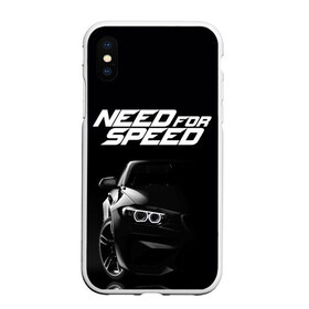 Чехол для iPhone XS Max матовый с принтом NEED FOR SPEED в городе Новоалтайск, Силикон | Область печати: задняя сторона чехла, без боковых панелей | Тематика изображения на принте: carbon | heat | hot pursuit | most wanted | need for speed | payback. | shift | underground 2 | unleashed | жажда скорости