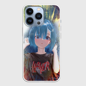 Чехол для iPhone 13 Pro с принтом Rem Slayer в городе Новоалтайск,  |  | Тематика изображения на принте: anime | re zero | rem | slayer | жизнь с нуля | ре зеро | рем