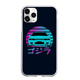 Чехол для iPhone 11 Pro матовый с принтом Skyline R32 в городе Новоалтайск, Силикон |  | gtr | nissan | r32 | skyline | гтр | неон | ниссан | ретро | скайлайн