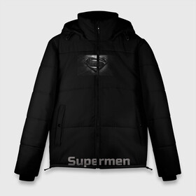 Мужская зимняя куртка 3D с принтом Supermen в городе Новоалтайск, верх — 100% полиэстер; подкладка — 100% полиэстер; утеплитель — 100% полиэстер | длина ниже бедра, свободный силуэт Оверсайз. Есть воротник-стойка, отстегивающийся капюшон и ветрозащитная планка. 

Боковые карманы с листочкой на кнопках и внутренний карман на молнии. | supermen