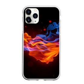 Чехол для iPhone 11 Pro матовый с принтом Огонь в городе Новоалтайск, Силикон |  | это принт показывает теплоту вашей души
